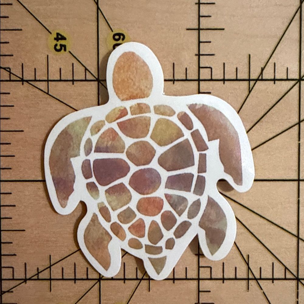 💜13/$13 +Bundle Sticker Sale | Turtle Animal Waterproof Sticker